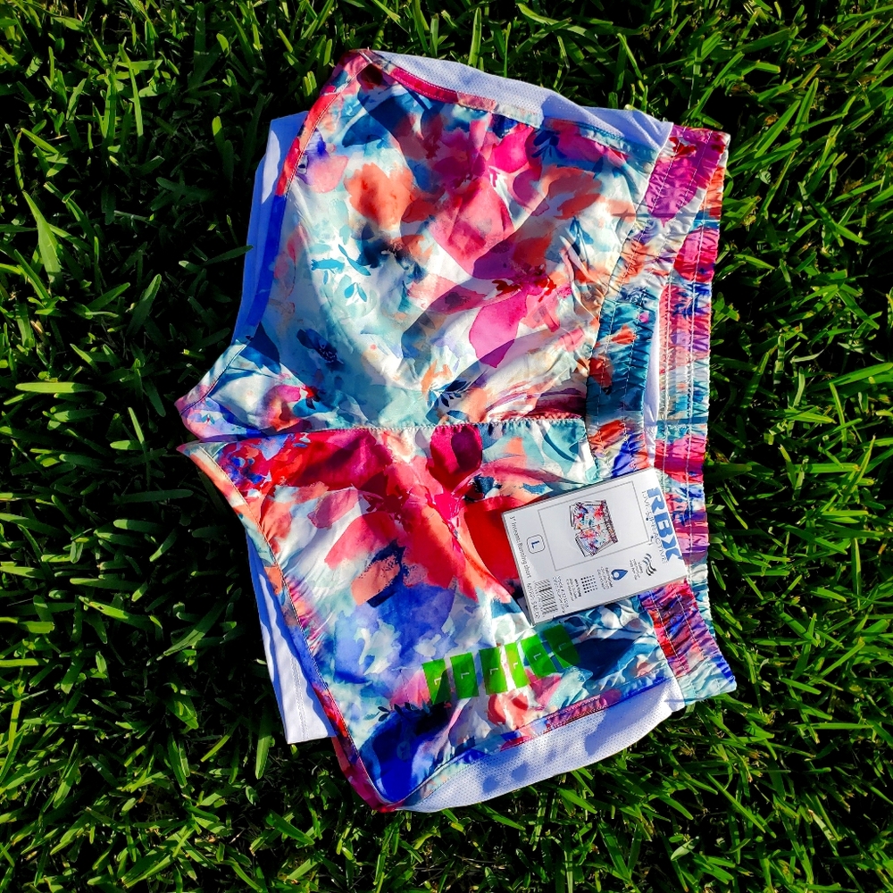 RBX workout shorts tie dye NWT